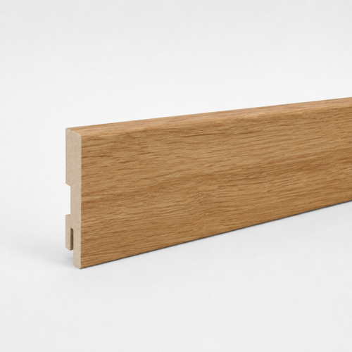 Plint Zwart Modern 70 mm